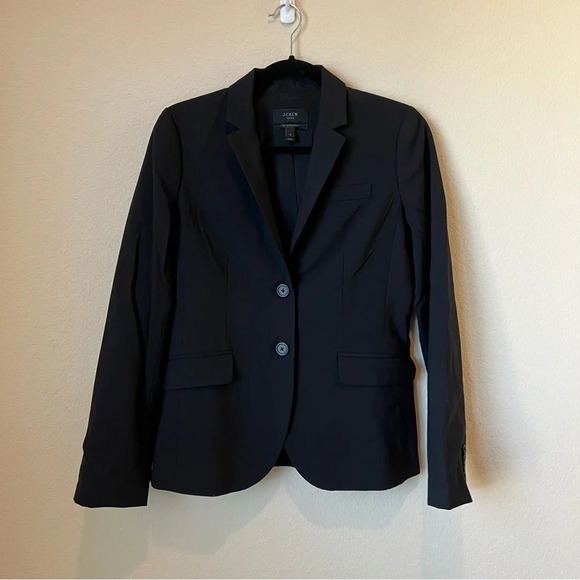 J. Crew 1035 Bi Stretch Blazer - Picture 1 of 5